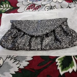 Sequin evening bag